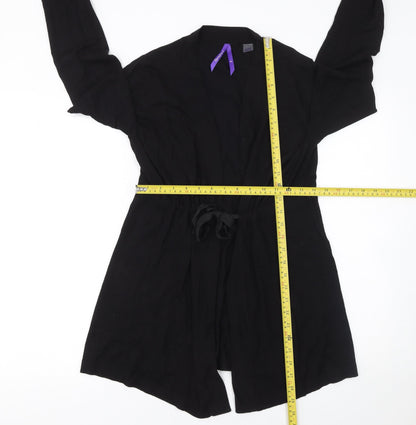 Womens UK Size M Séraphine Black Cardigan Jumper