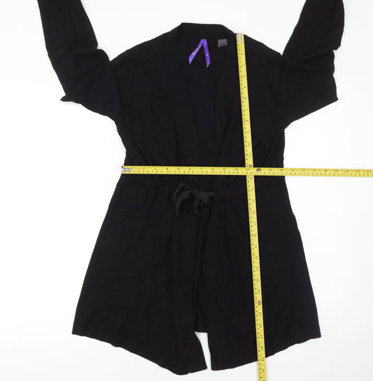 Womens UK Size M Séraphine Black Cardigan Jumper