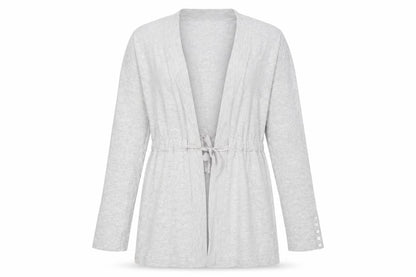 Womens UK Size M Séraphine Grey Cardigan Jumper