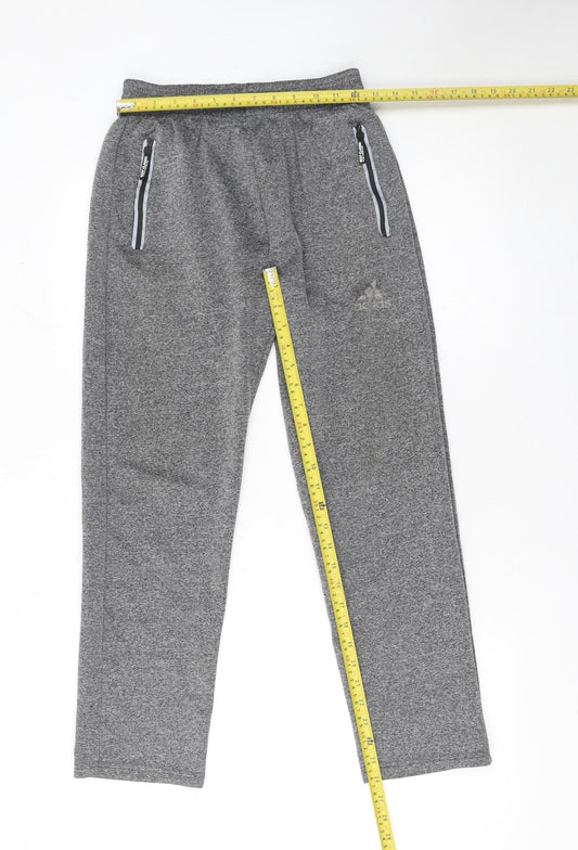 Boys UK Size XL adidas Regular Fit Jogger Grey Trousers