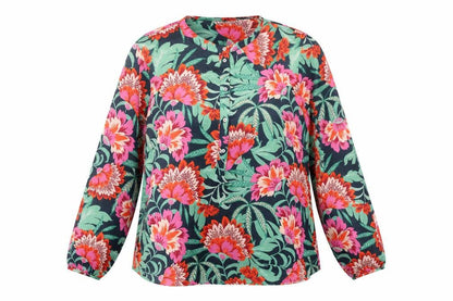 Womens UK Size 16 Gallery Multicoloured Tunic Blouse
