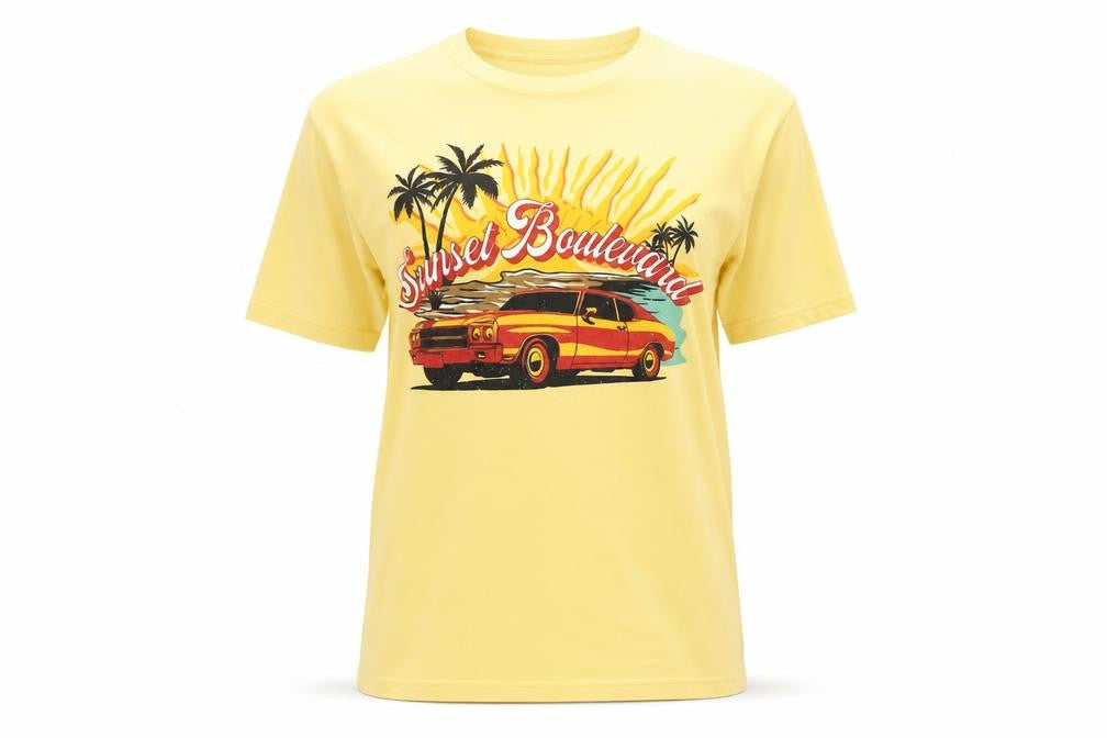 Womens UK Size S PRETTYLITTLETHING Yellow Basic T-Shirt