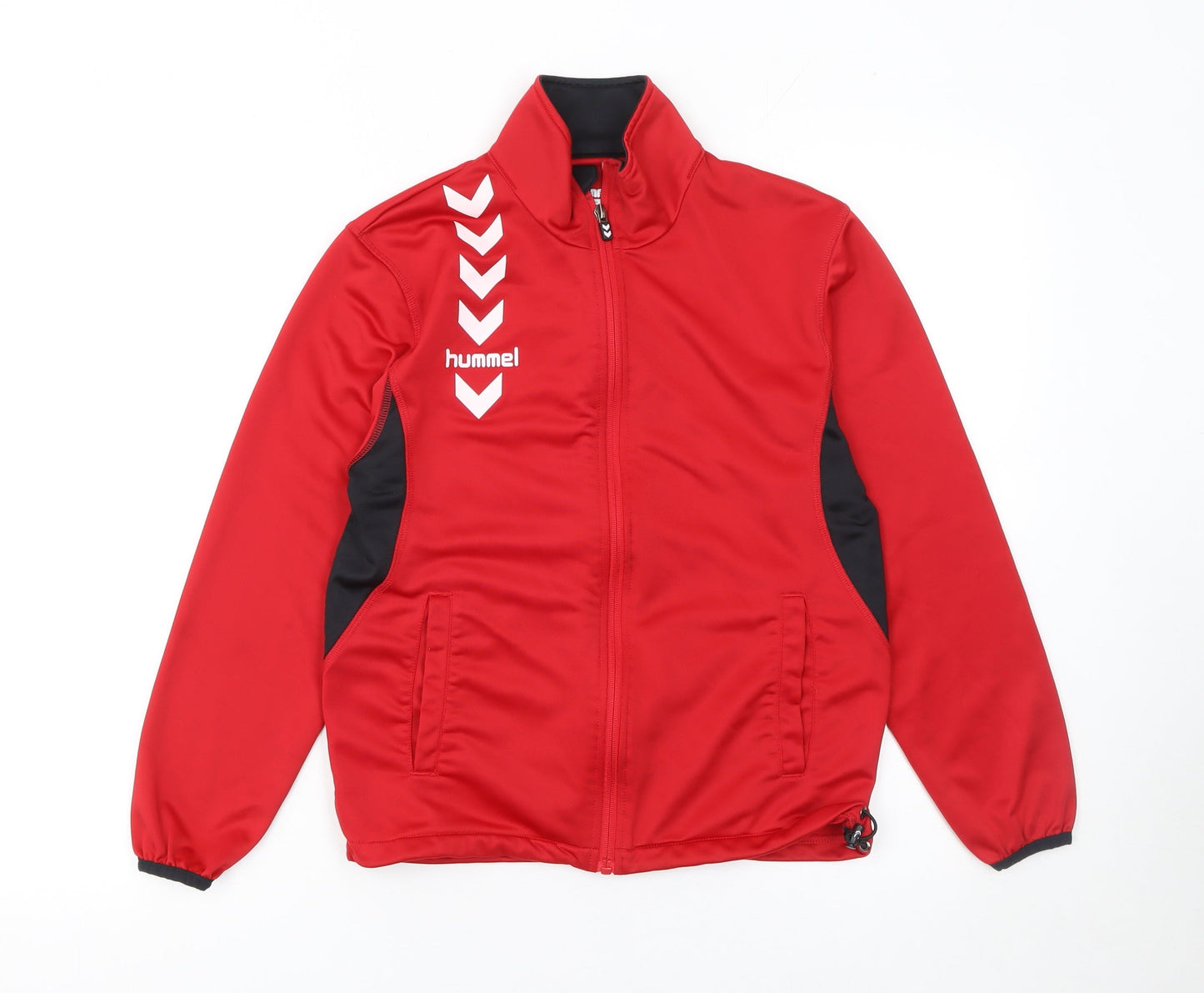 Boys UK Size 12 Years Hummel Red Track Jacket