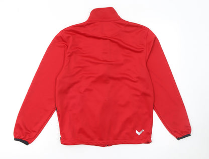 Boys UK Size 12 Years Hummel Red Track Jacket