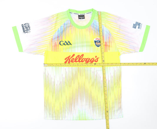 Teens UK Size 5 Slim Masita Multicoloured Football T-Shirt