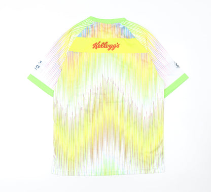 Teens UK Size 5 Slim Masita Multicoloured Football T-Shirt
