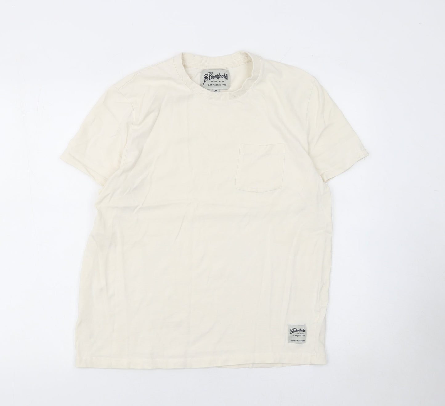 Mens UK Size M The Stronghold Ivory  T-Shirt