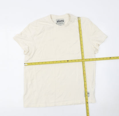 Mens UK Size M The Stronghold Ivory  T-Shirt