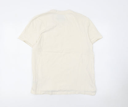 Mens UK Size M The Stronghold Ivory  T-Shirt