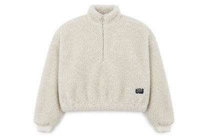 Womens UK Size S Dr Denim Beige Pullover Sweatshirt