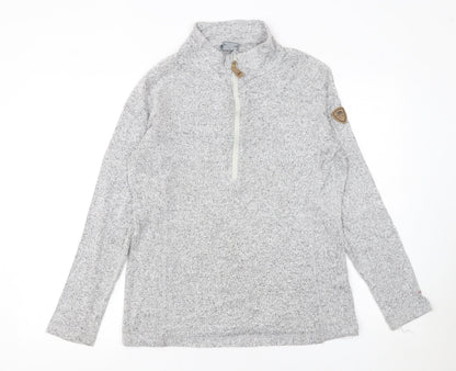 Womens UK Size L Trespass Grey Pullover Sweatshirt