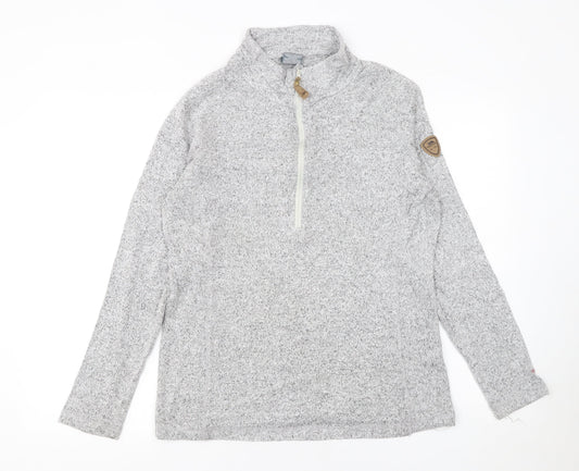 Womens UK Size L Trespass Grey Pullover Sweatshirt