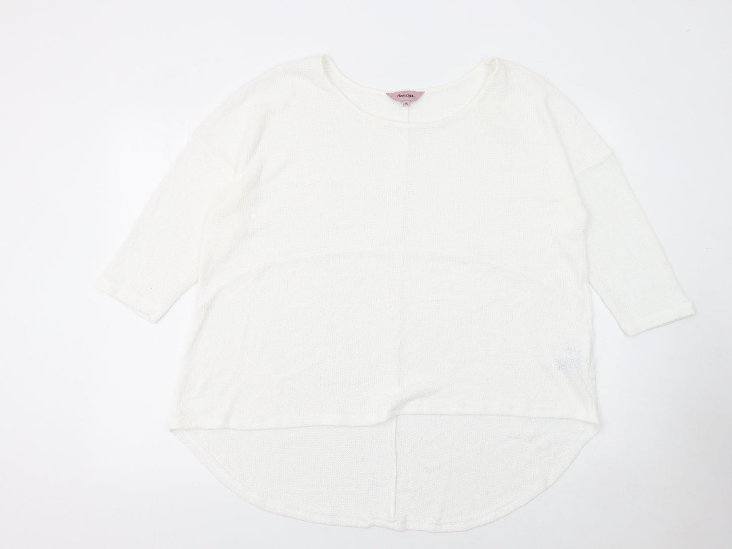 Womens UK Size 16 Phase Eight White Pullover Jumper