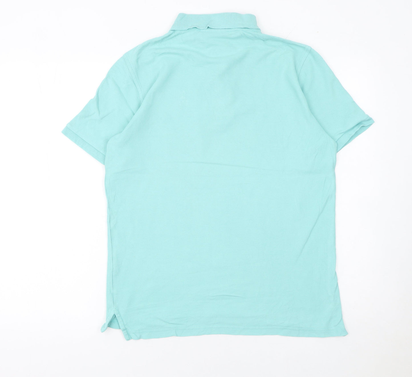 Unisex Adults UK Size 4 Psycho Bunny Blue Basic Polo