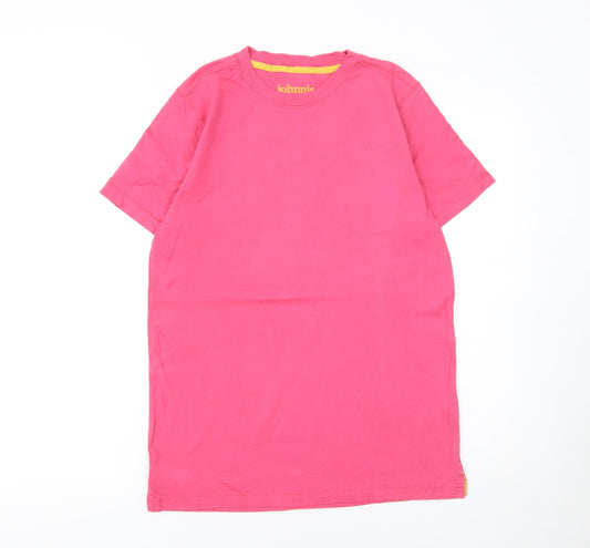 Girls UK Size 13-14 Years Johnnie b Pink Basic T-Shirt