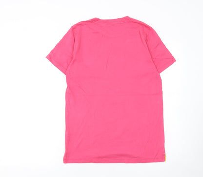Girls UK Size 13-14 Years Johnnie b Pink Basic T-Shirt