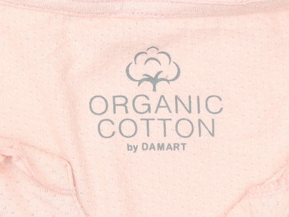 Womens UK Size 18/20 Damart Pink Basic T-Shirt
