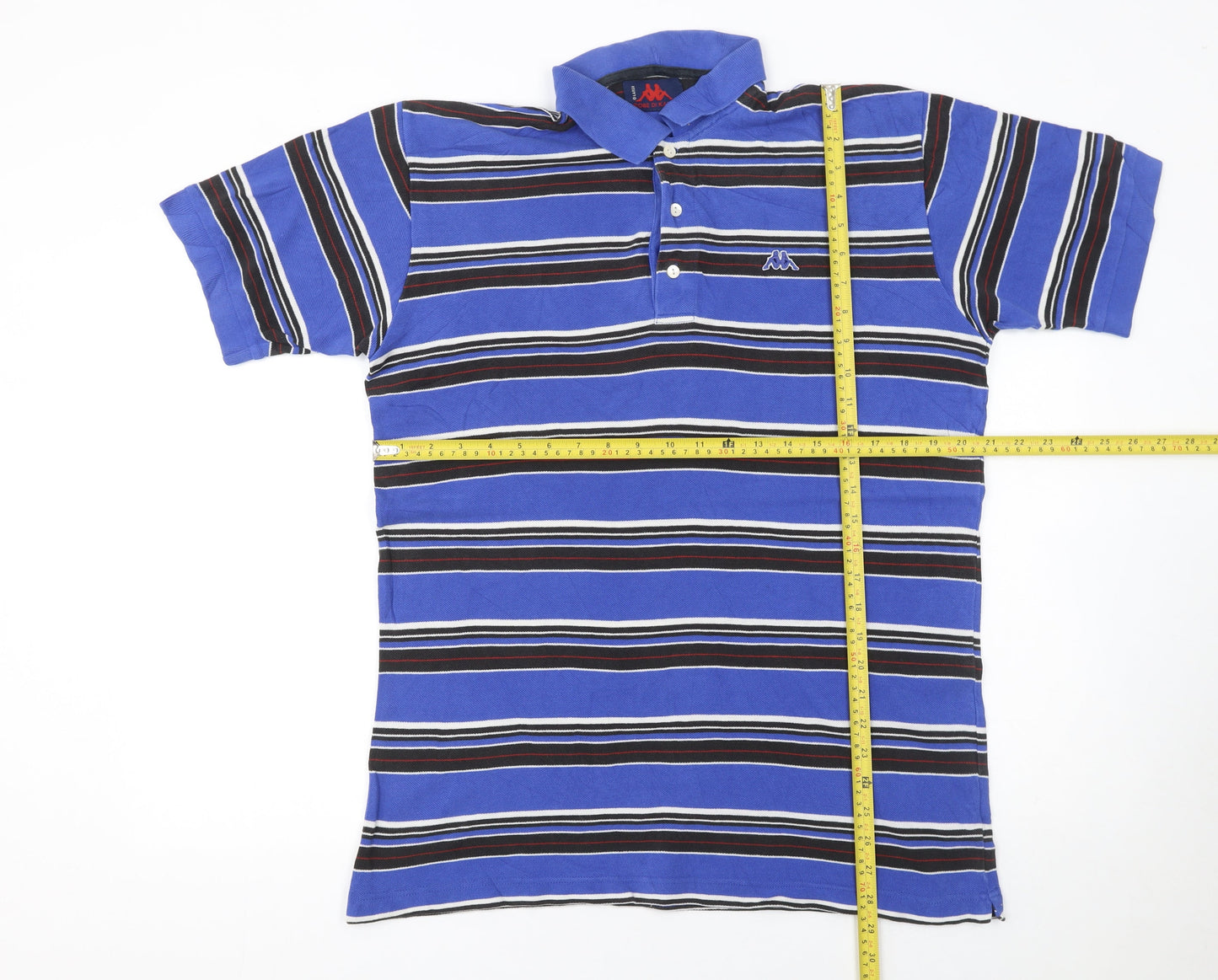 Mens UK Size L Robe di Kappa 100% Cotton Polo Shirt