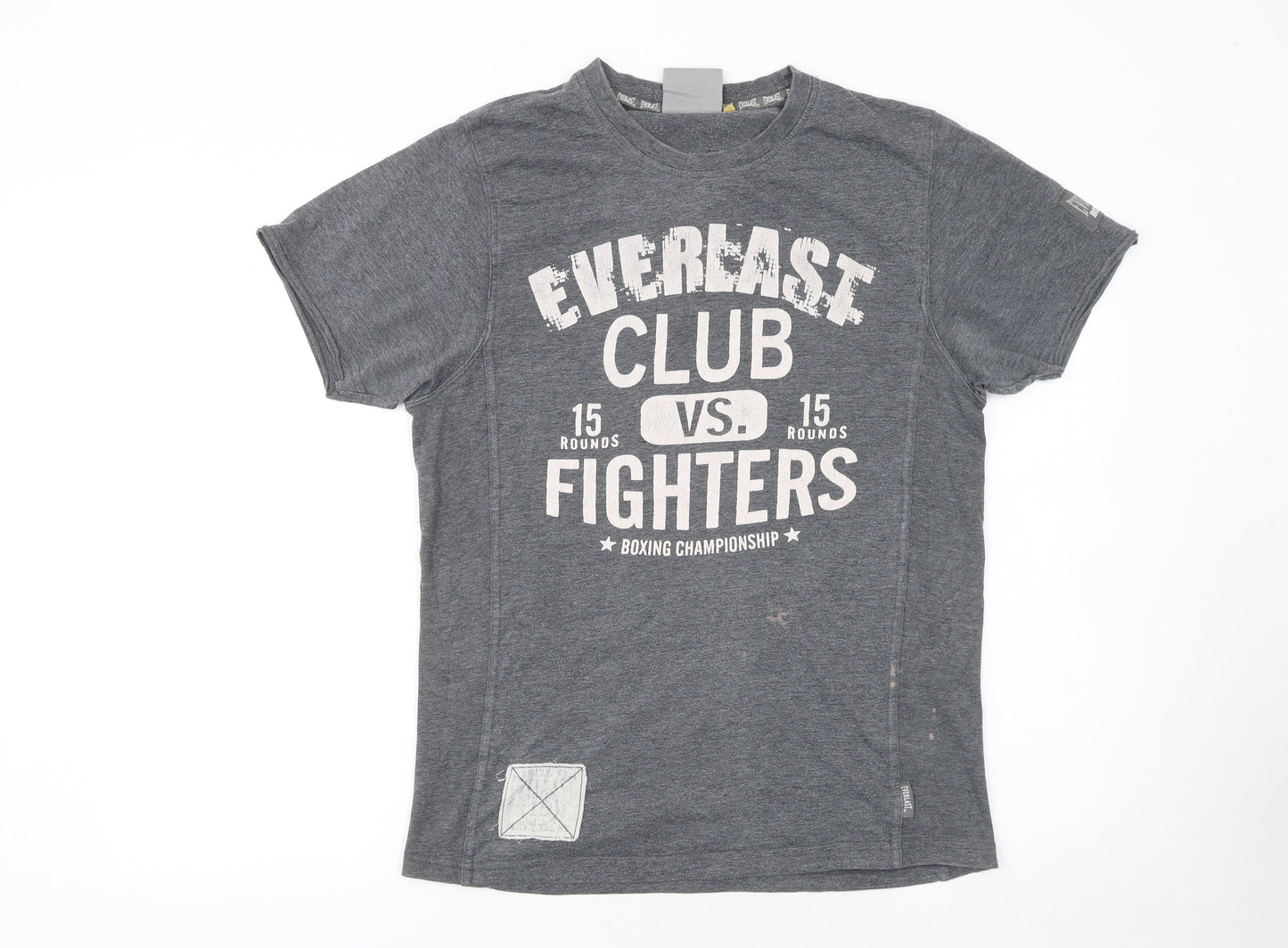 Mens UK Size S Everlast Grey  T-Shirt
