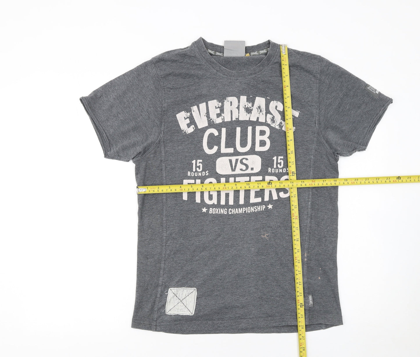 Mens UK Size S Everlast Grey  T-Shirt