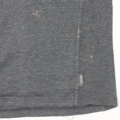 Mens UK Size S Everlast Grey  T-Shirt
