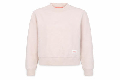 Womens UK Size 8 Barbour International Beige Pullover Sweatshirt