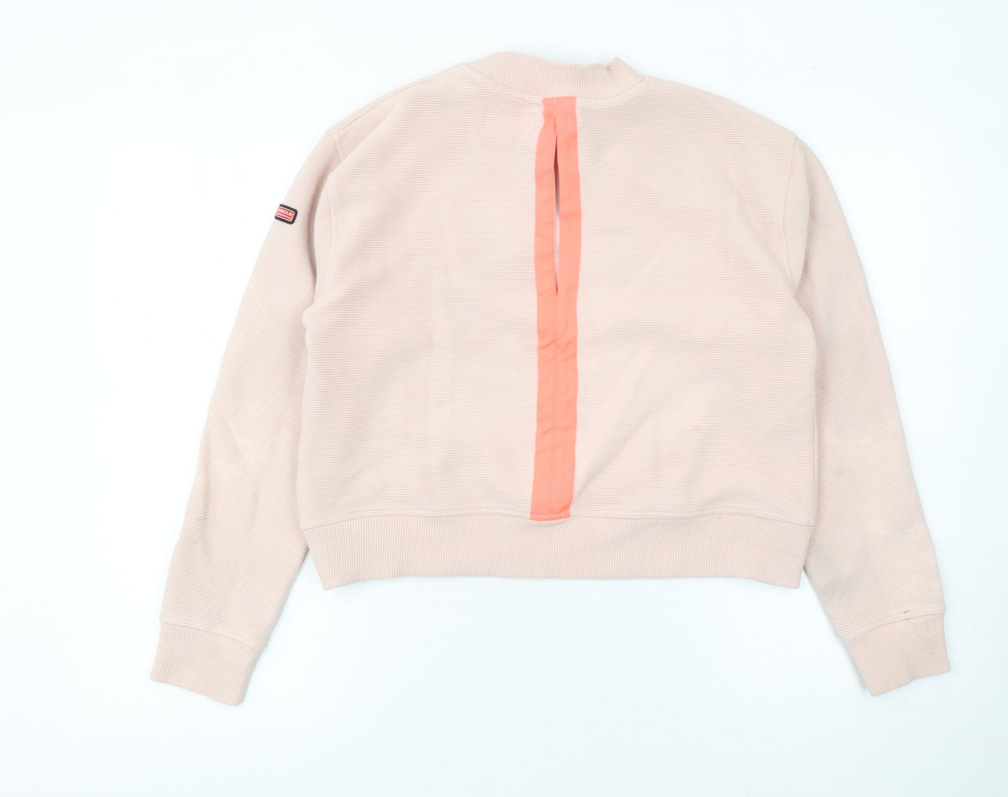 Womens UK Size 8 Barbour International Beige Pullover Sweatshirt