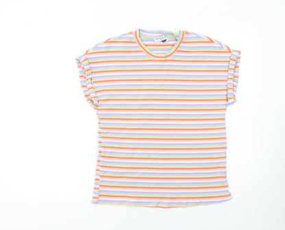 Womens UK Size XL Kelly & Grace Multicoloured Basic T-Shirt