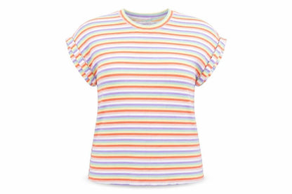 Womens UK Size XL Kelly & Grace Multicoloured Basic T-Shirt