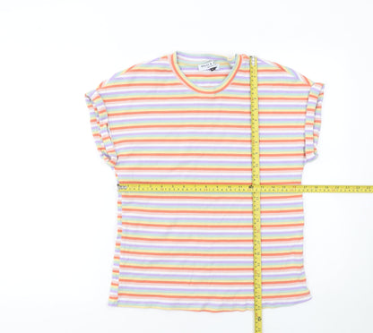 Womens UK Size XL Kelly & Grace Multicoloured Basic T-Shirt