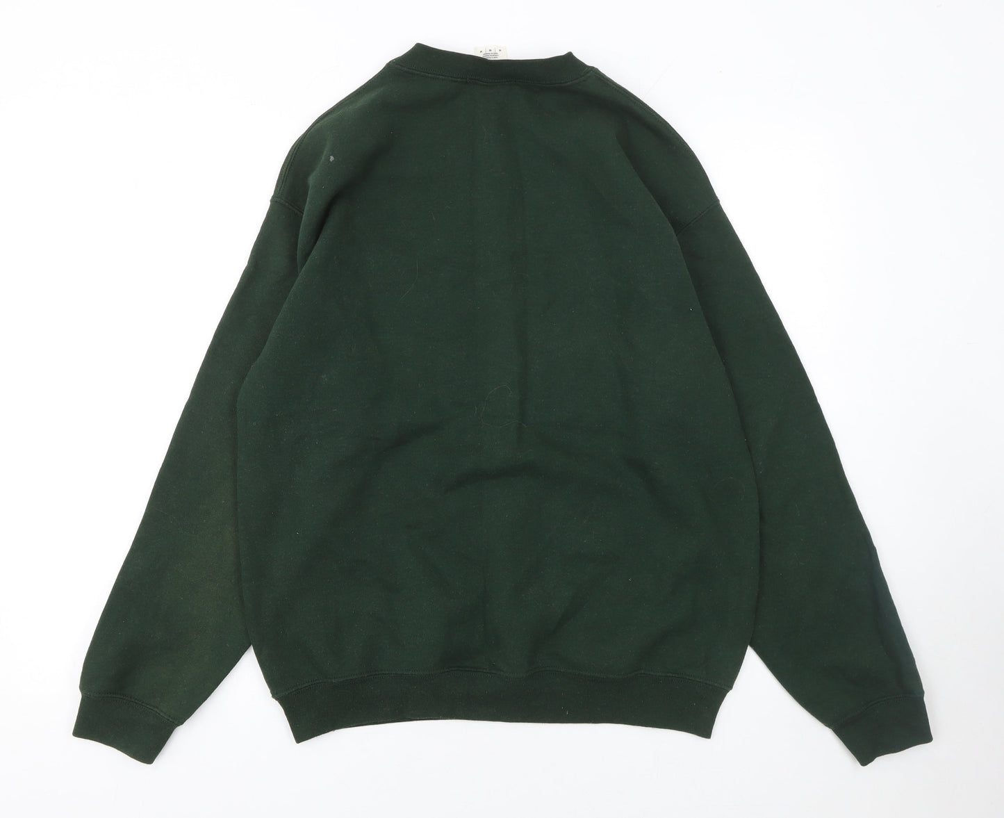 Womens UK Size M Missguided Green Pullover Sweatshirt