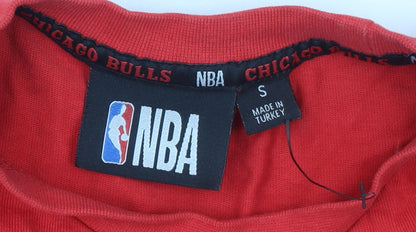 Mens UK Size S NBA Red  T-Shirt