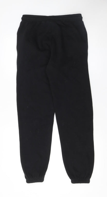 Mens UK Size M Closure LDN Regular Fit Sweatpants Black Trousers