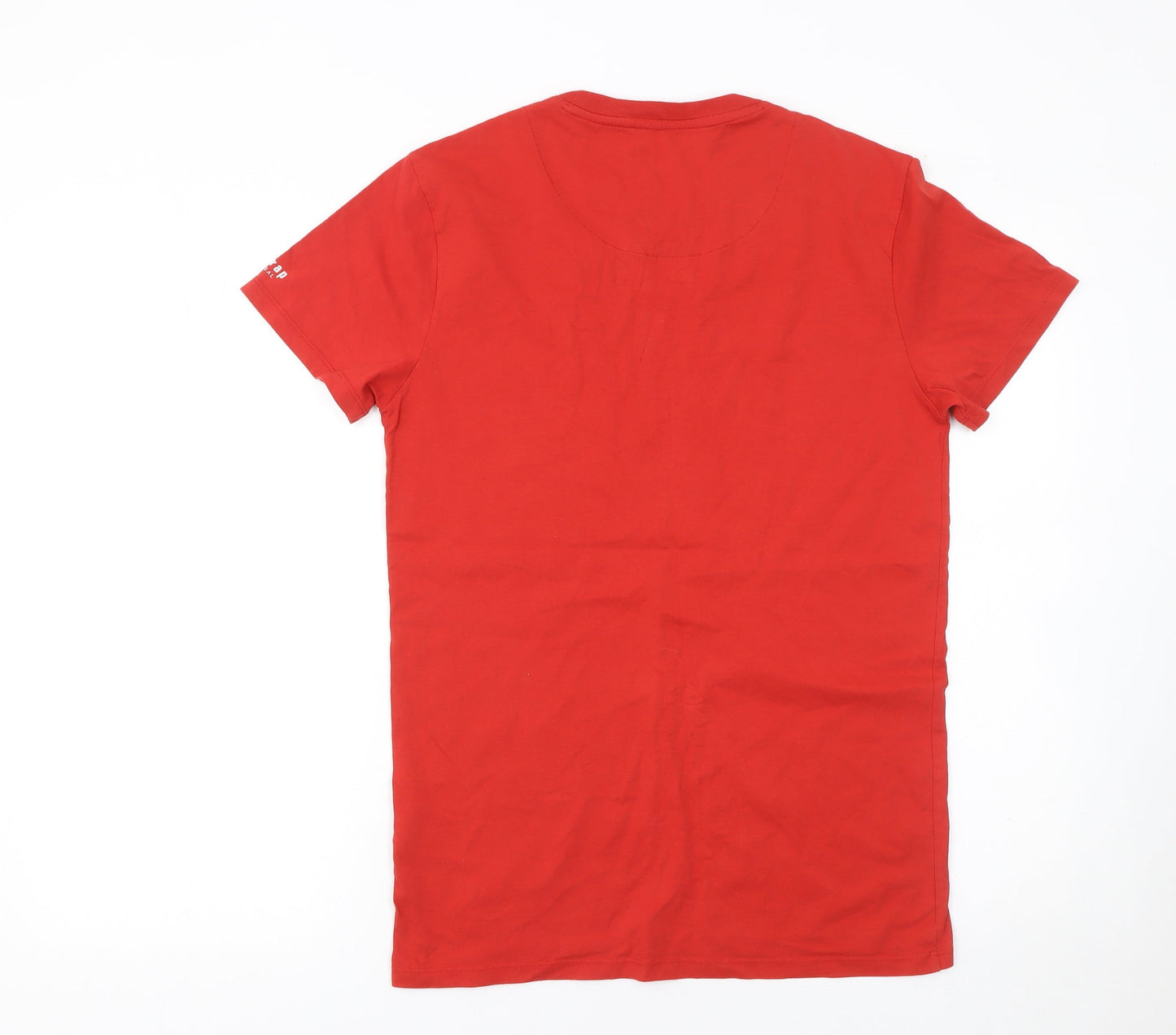 Mens UK Size XS Firetrap Red  T-Shirt