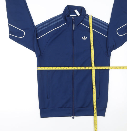 Mens UK Size XS adidas Blue Gym & TrainingRunning & JoggingCyclingWalking Jacket