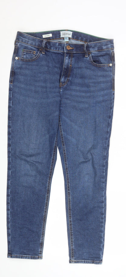 Mens UK Size 12S River Island Slim Fit Skinny Blue Jeans