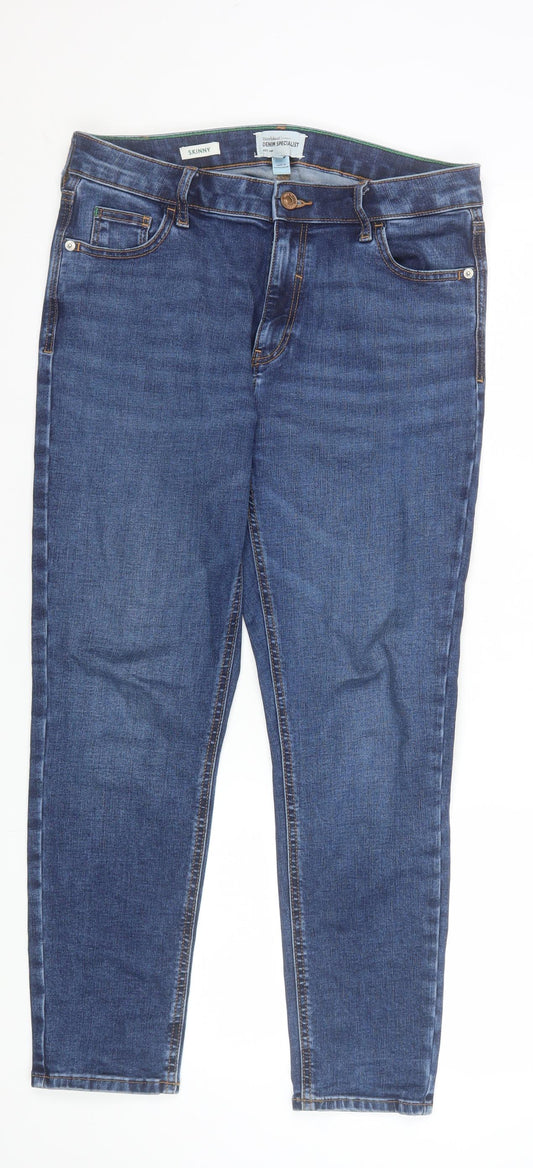 Mens UK Size 12S River Island Slim Fit Skinny Blue Jeans
