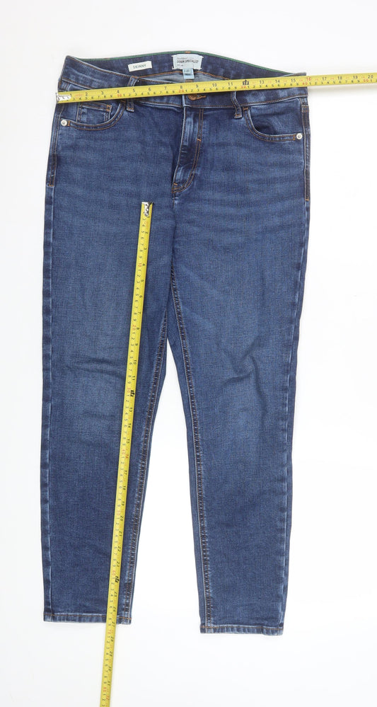 Mens UK Size 12S River Island Slim Fit Skinny Blue Jeans