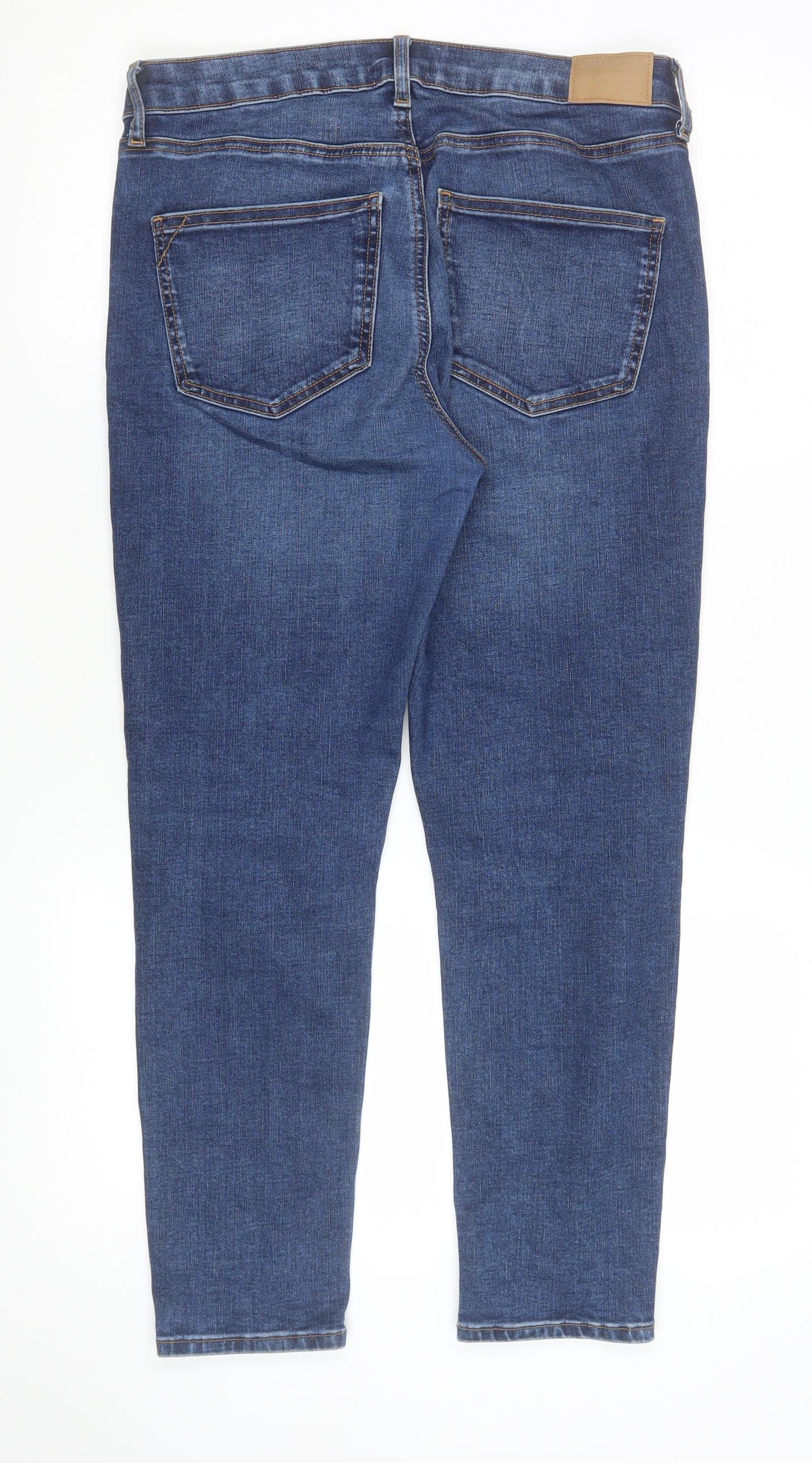 Mens UK Size 12S River Island Slim Fit Skinny Blue Jeans