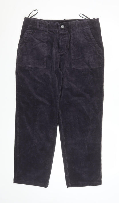 Womens UK Size 16 Rupert & Buckley Regular Fit Chino Black Trousers