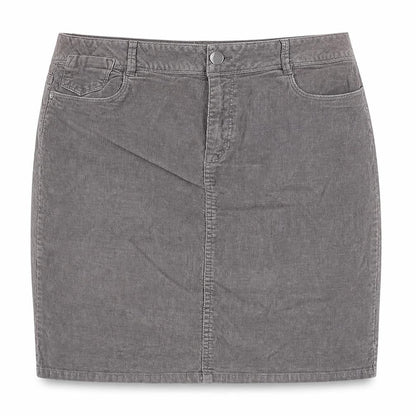 Womens UK Size 14 La Redoute Straight & Pencil Corduroy Skirt
