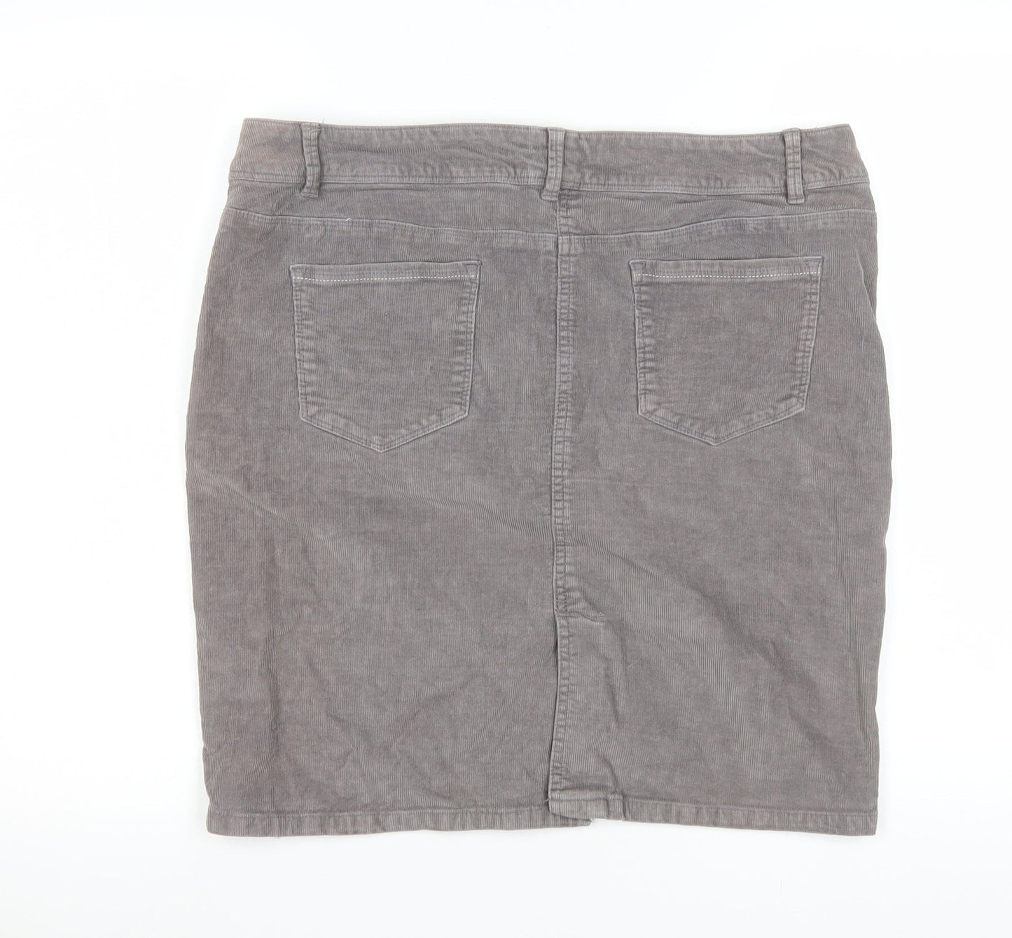 Womens UK Size 14 La Redoute Straight & Pencil Corduroy Skirt