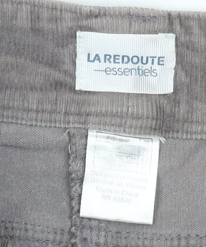 Womens UK Size 14 La Redoute Straight & Pencil Corduroy Skirt