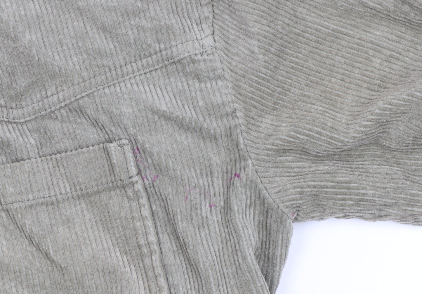Womens UK Size XS Zara Green Basic Jacket