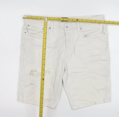 Womens UK Size 36 River Island Regular Fit Bermuda Shorts