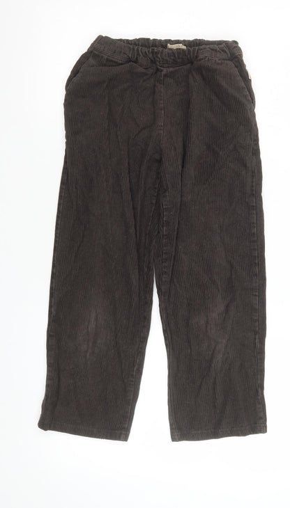 Boys UK Size 8 Years Wheat Regular Fit Chino Brown Trousers