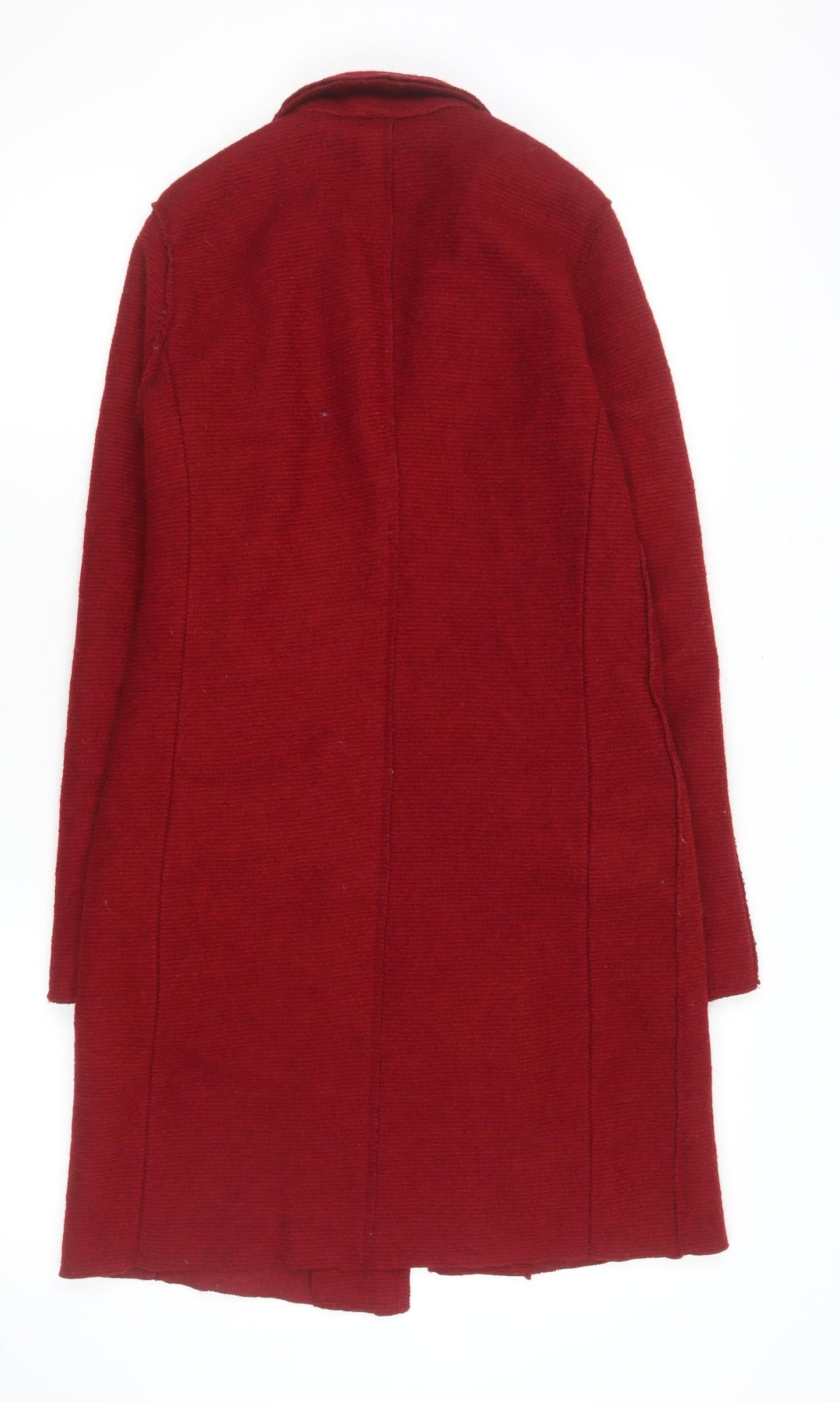 Womens UK Size S Only Red Overcoat