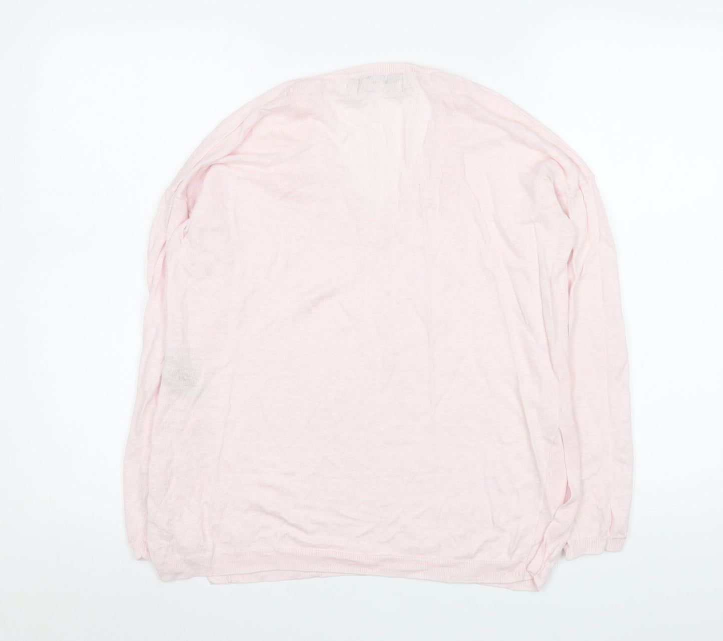 Womens UK Size S Paul Costelloe Living Studio Pink Basic Blouse
