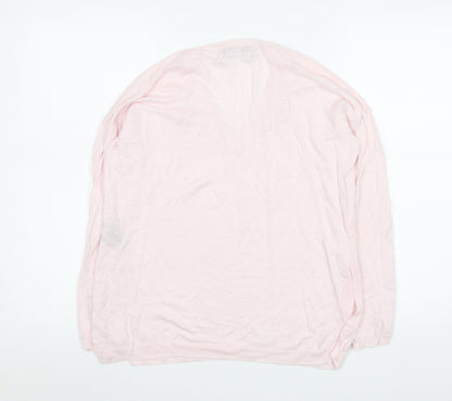 Womens UK Size S Paul Costelloe Living Studio Pink Basic Blouse