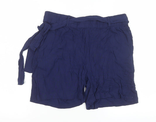 Womens UK Size L Natura Regular Fit Paperbag Shorts